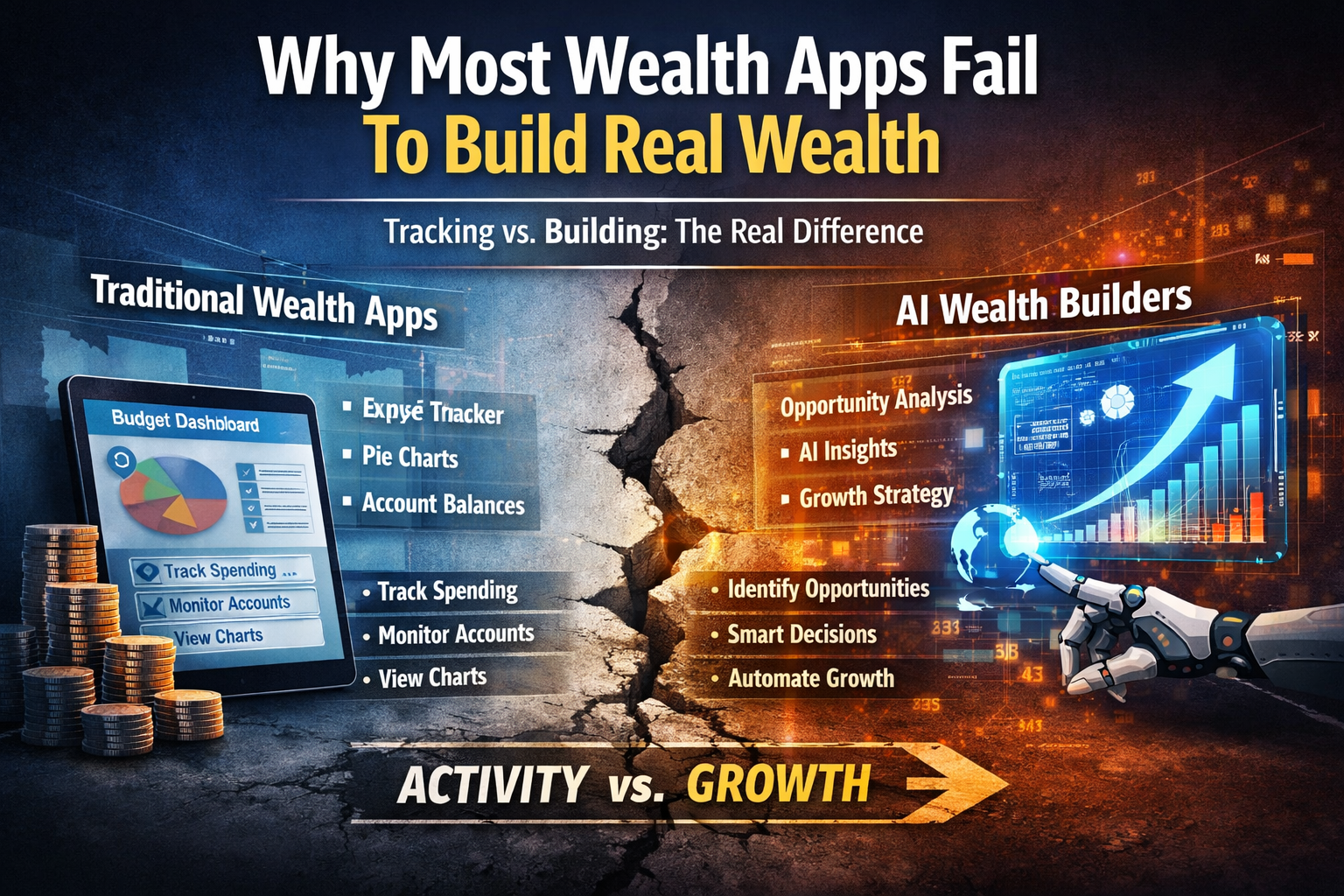 Why Most Wealth Apps Fail to Build Real Wealth (And What to Use Instead)