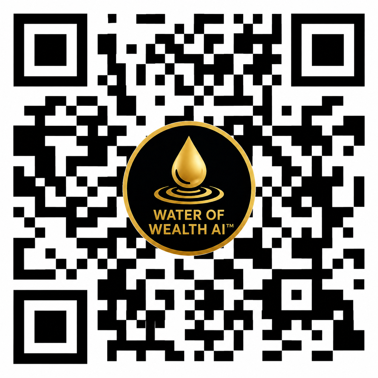 Water of Wealth AI™ QR Code