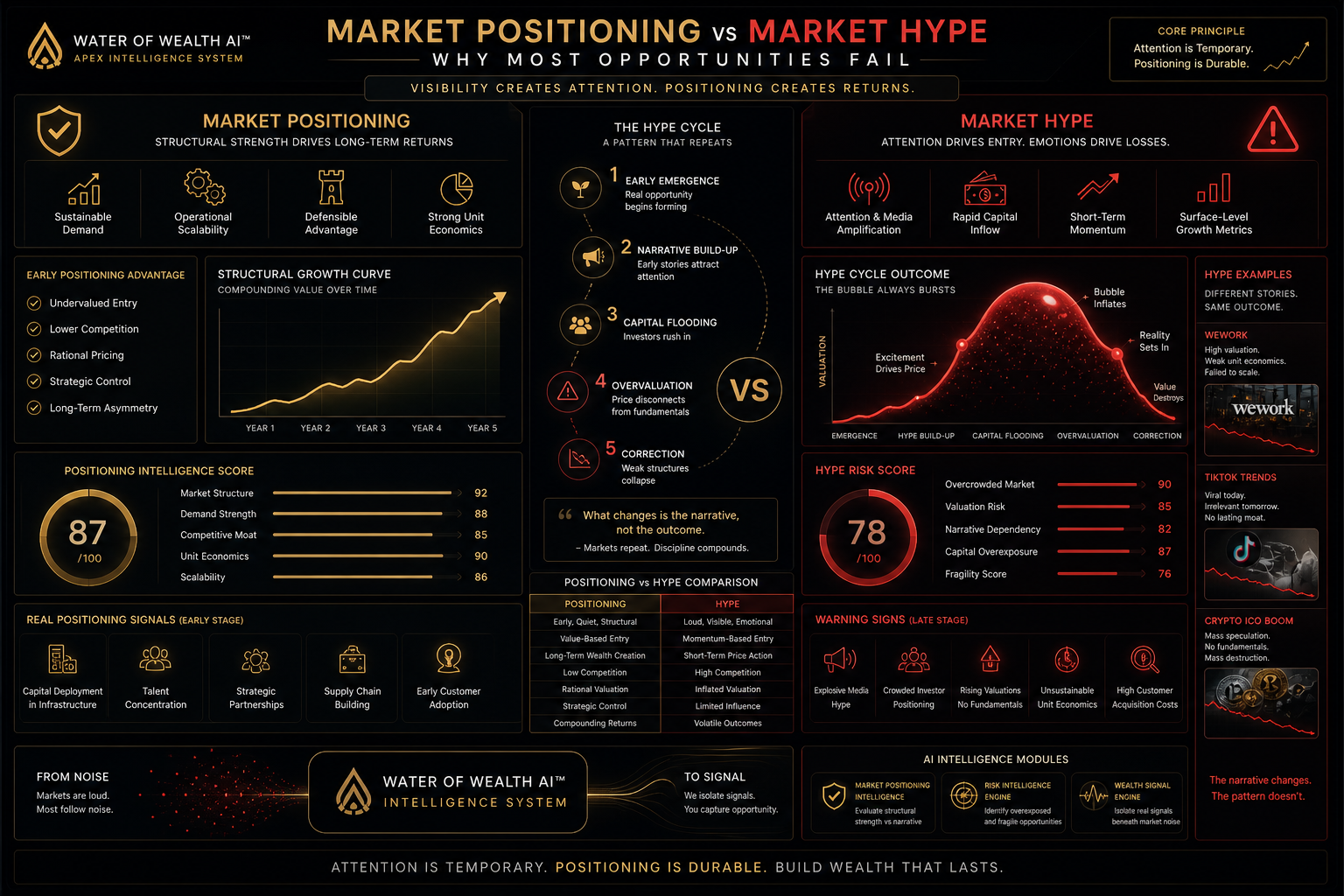 Market Positioning vs Market Hype: Why Most Opportunities Fail