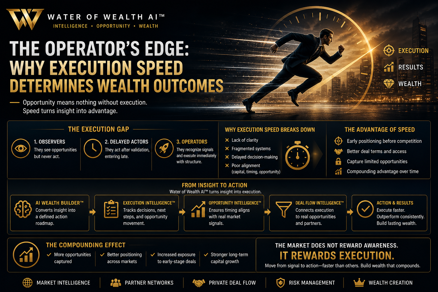 The Operator’s Edge: Why Execution Speed Determines Wealth Outcomes